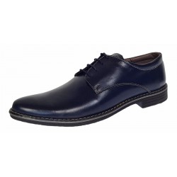 Pantofi casual barbati din piele naturala Bleumarin GKR 859BLM
