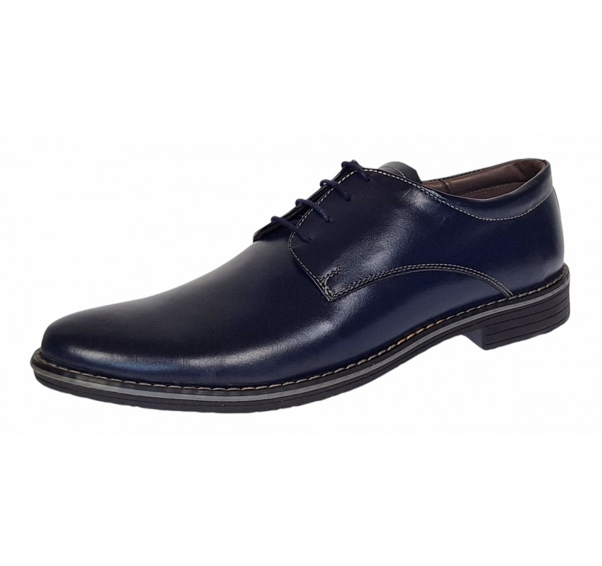 Pantofi casual barbati - Model bleumarin din piele naturala 859BLM Pantofi casual barbati - Model bleumarin din piele naturala 859BLM