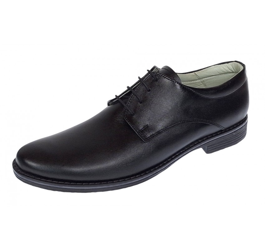 Pantofi casual barbati - Model negru din piele naturala 859N Pantofi casual barbati - Model negru din piele naturala 859N