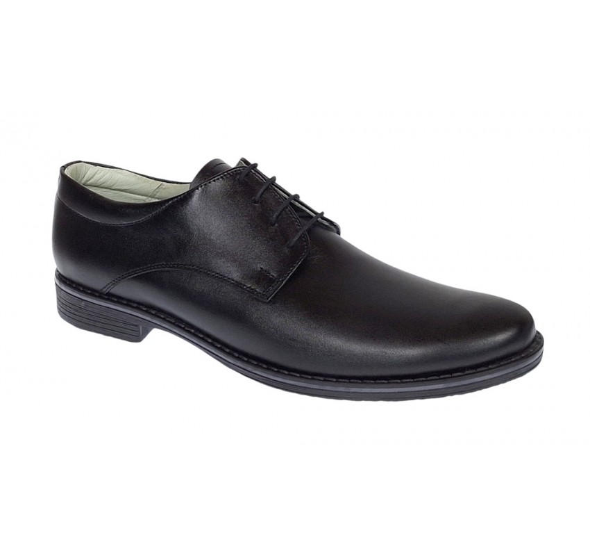 Pantofi casual barbati - Model negru din piele naturala 859N Pantofi casual barbati - Model negru din piele naturala 859N