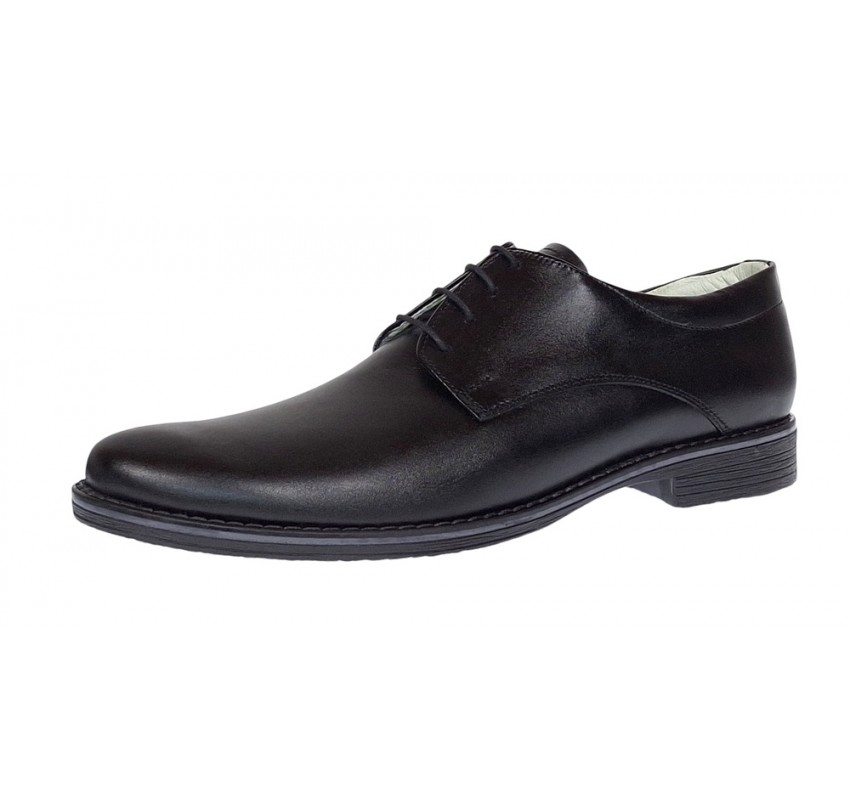 Pantofi casual barbati - Model negru din piele naturala 859N Pantofi casual barbati - Model negru din piele naturala 859N