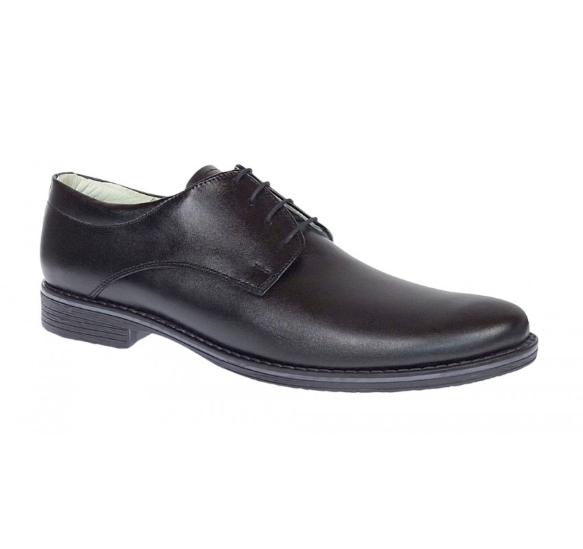 Pantofi casual barbati - Model negru din piele naturala 859N Pantofi casual barbati - Model negru din piele naturala 859N