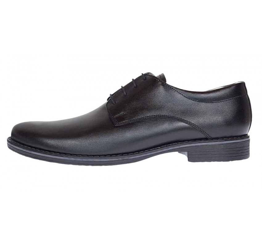 Pantofi casual barbati - Model negru din piele naturala 859N Pantofi casual barbati - Model negru din piele naturala 859N