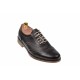 Pantofi barbati oxford, eleganti din piele naturala maro cu perforatii - 870MBOX