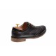 Pantofi barbati oxford, eleganti din piele naturala maro cu perforatii - 870MBOX