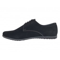 Marimea 40 Pantofi barbati sport casual din piele naturala intoarsa 880NVEL