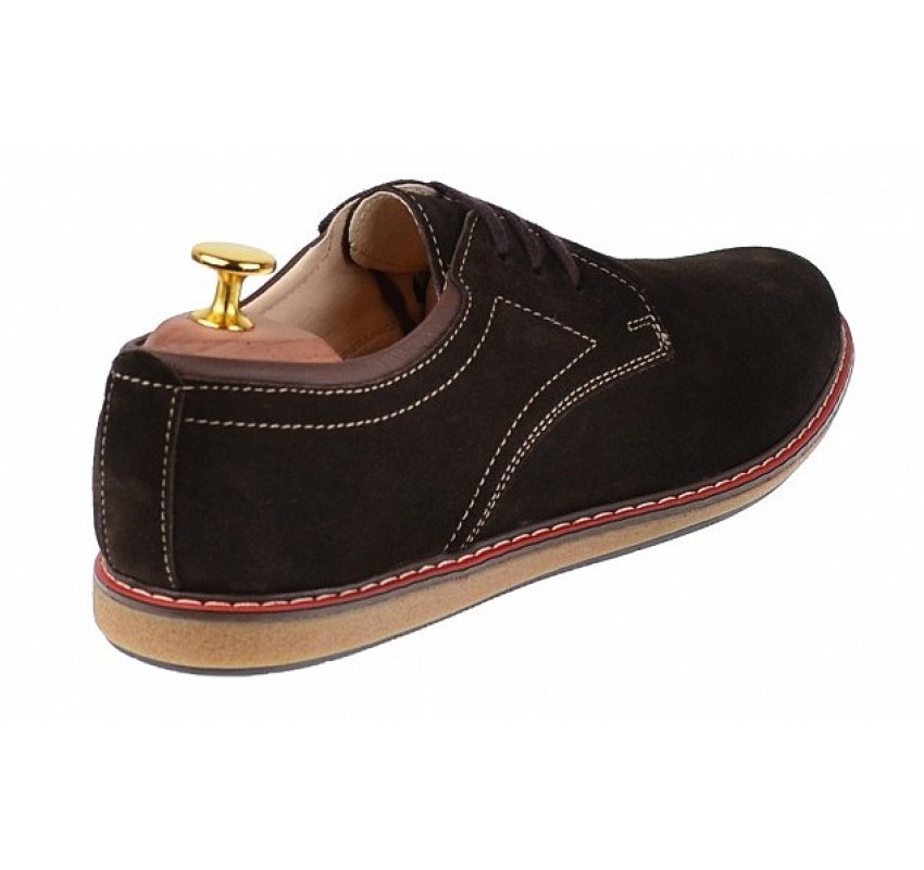 Pantofi casual barbati din piele naturala intoarsa Maro 881MVEL