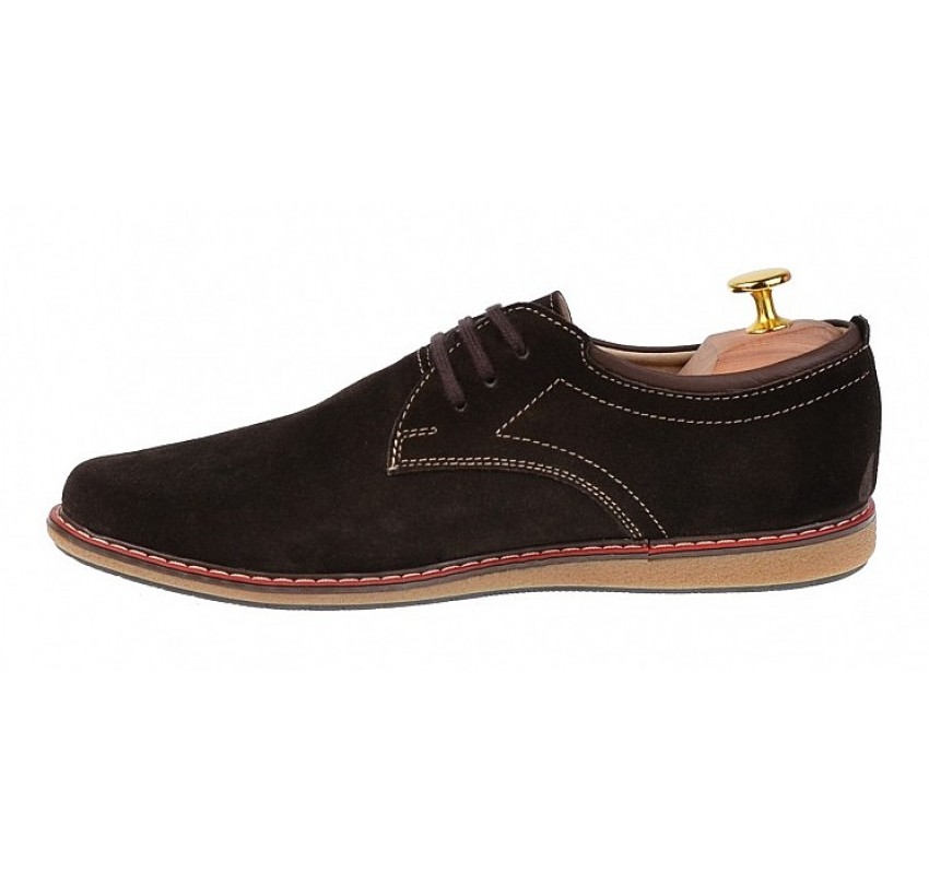 Pantofi casual barbati din piele naturala intoarsa Maro 881MVEL