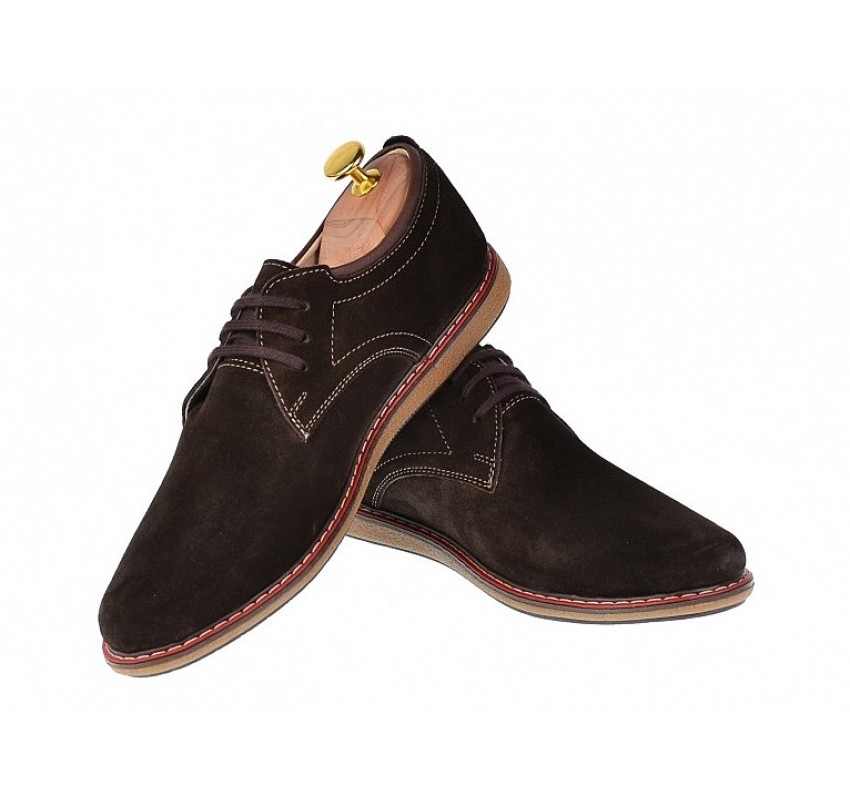 Pantofi casual barbati din piele naturala intoarsa Maro 881MVEL