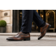 Marimea 39, 40 Pantofi eleganti din piele naturala Maro Cognac - 886MI