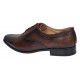 Marimea 39, 40 Pantofi eleganti din piele naturala Maro Cognac - 886MI