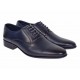 Pantofi barbati eleganti din piele naturala Bleumarin inchis 888BLU