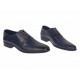 Pantofi barbati eleganti din piele naturala Bleumarin inchis 888BLU