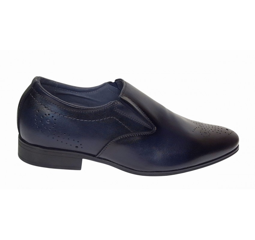 Pantofi barbati eleganti din piele naturala - 889BLM Marimea 40