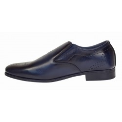 Pantofi barbati eleganti din piele naturala - 889BLM Marimea 40