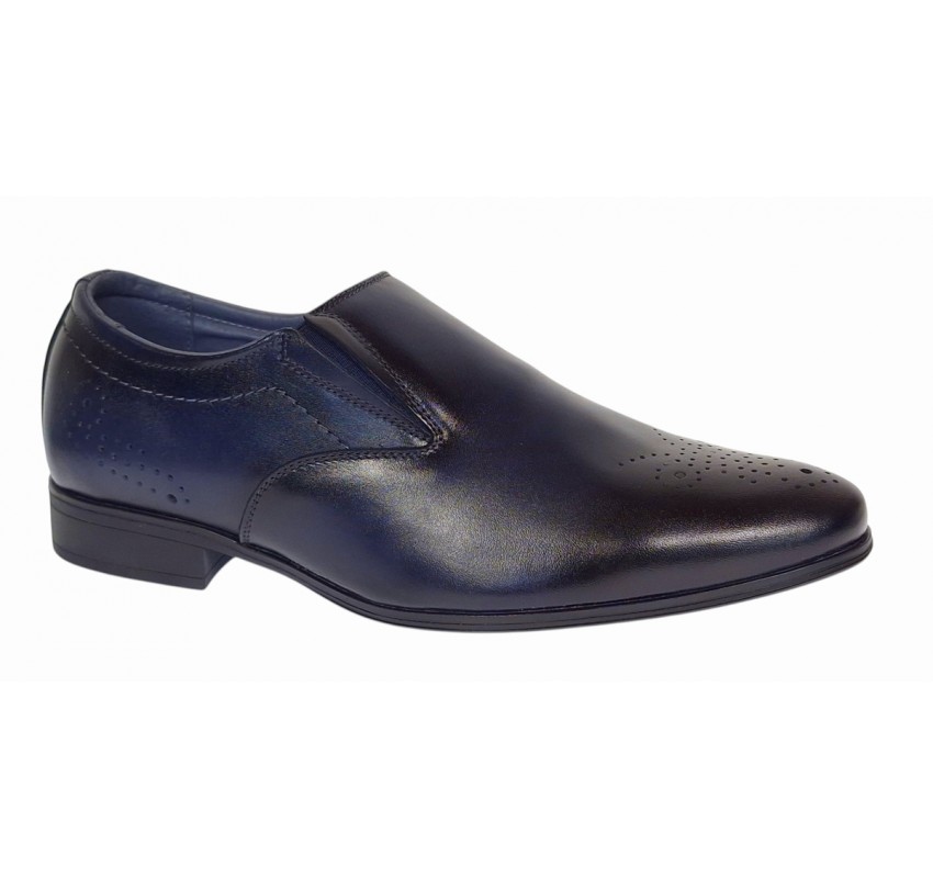 Pantofi barbati eleganti din piele naturala - 889BLM Marimea 40