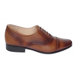 Pantofi barbati eleganti din piele naturala maro 893MD - Marimea 40