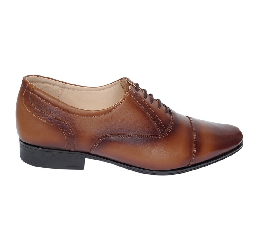Pantofi barbati eleganti din piele naturala maro 893MD - Marimea 40 Pantofi barbati eleganti din piele naturala maro 893MD - Marimea 40