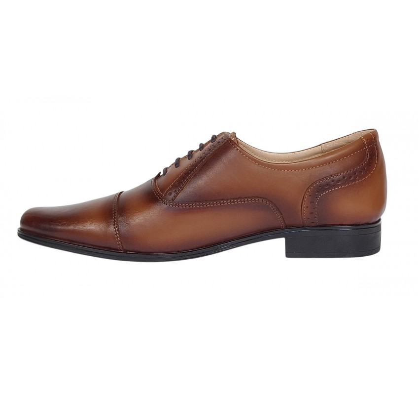 Pantofi barbati eleganti din piele naturala maro 893MD - Marimea 40 Pantofi barbati eleganti din piele naturala maro 893MD - Marimea 40
