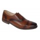 Pantofi barbati casual din piele naturala maro cognac - 895MD Marimea 44