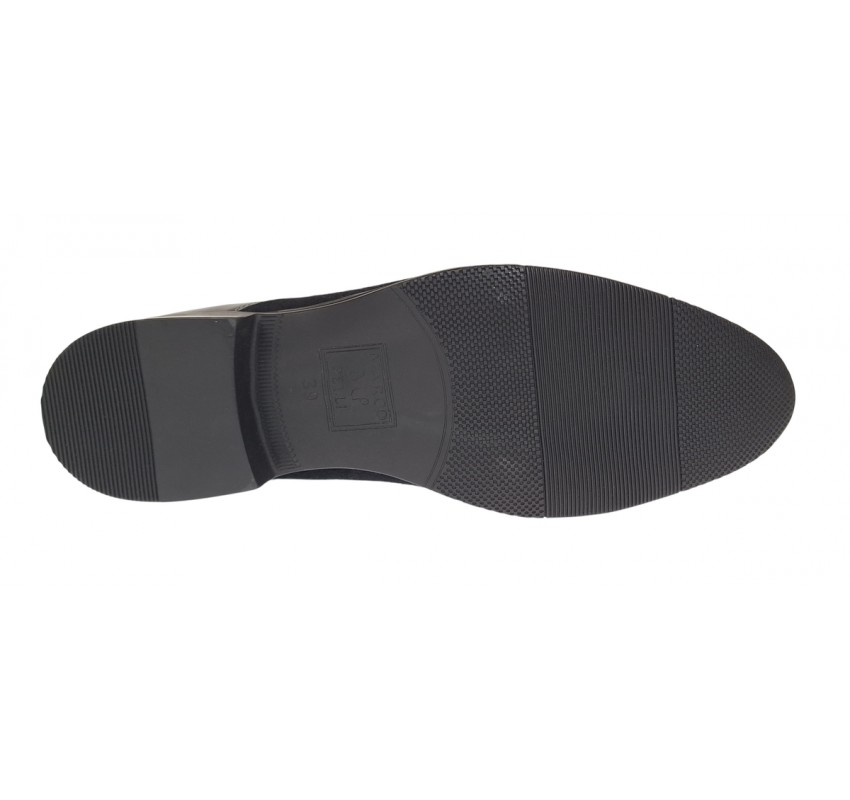 Pantofi barbati eleganti din piele naturala box cu piele intoarsa - 959NBV Marimea 40 Pantofi barbati eleganti din piele naturala box cu piele intoarsa - 959NBV Marimea 40