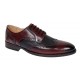 Pantofi eleganti barbati piele naturala - Model 993 Bordeaux si Negru Pantofi eleganti barbati piele naturala - Model 993 Bordeaux si Negru