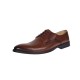 Oferta marimea 44 - Pantofi eleganti pentru barbati, piele naturala maro - 996M