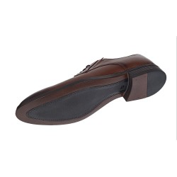 Oferta marimea 44 - Pantofi eleganti pentru barbati, piele naturala maro - 996M