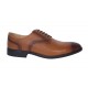 Pantofi barbati eleganti din piele naturala maro deschis - Marimea 43