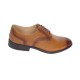 Pantofi barbati eleganti din piele naturala maro deschis - Marimea 43