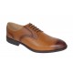 Pantofi barbati eleganti din piele naturala maro deschis - Marimea 43