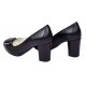 Pantofi dama office eleganti din piele naturala cu toc de 7cm - Model Arinna Negru Pantofi dama office eleganti din piele naturala cu toc de 7cm - Model Arinna Negru