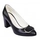 Pantofi dama office eleganti din piele naturala cu toc de 7cm - Model Arinna Negru Pantofi dama office eleganti din piele naturala cu toc de 7cm - Model Arinna Negru
