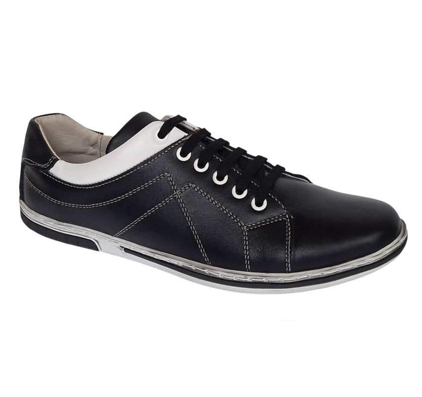 Pantofi barbati sport - casual din piele naturala - ADNOUN Marimea 40