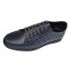 Pantofi barbati sport casual din piele naturala bleumarin ADTIMBL