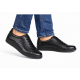 Pantofi barbati casual din piele naturala Tim Negru 