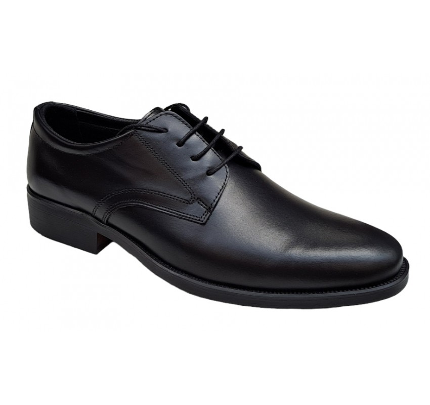 Pantofi barbati, eleganti, din piele naturala, Negru, ADY3NS