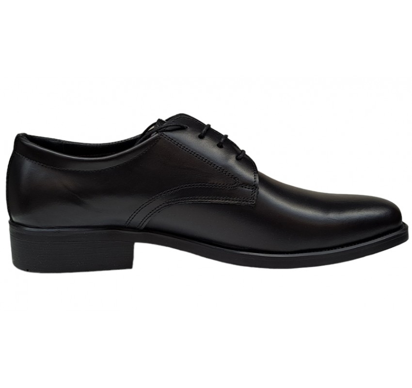 Pantofi barbati, eleganti, din piele naturala, Negru, ADY3NS