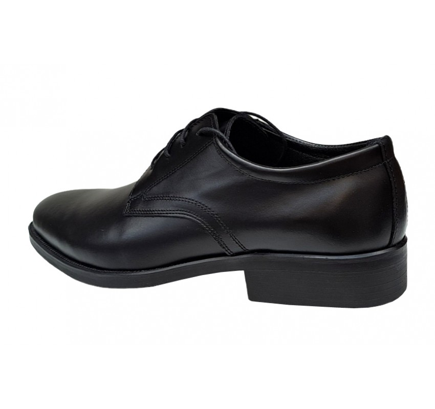 Pantofi barbati, eleganti, din piele naturala, Negru, ADY3NS