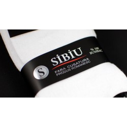 Sosete albe barbati din bumbac, 1 pereche fara cusatura - Sibiu, Romania ALB1PER