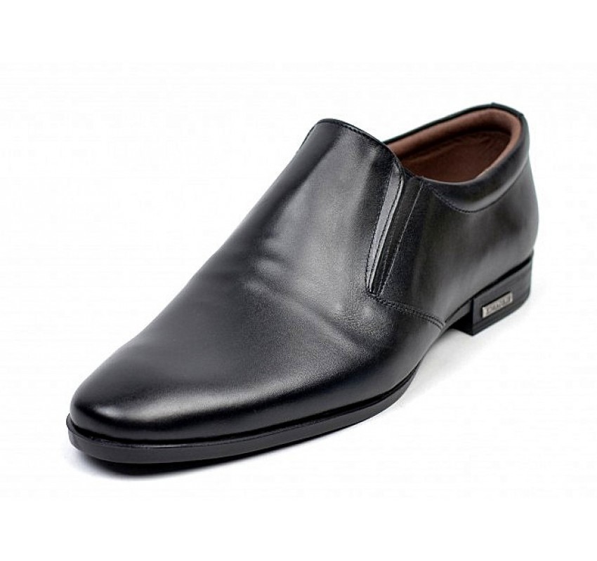 Pantofi barbati eleganti din piele naturala, Negru AMON2ELN