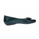 Marimea 39 Balerini dama casual din piele naturala de culoare verde inchis