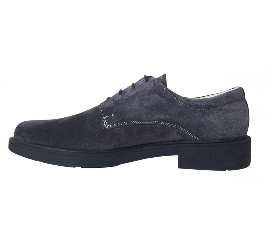 Pantofi barbati casual piele naturala intoarsa Alexander Rome - Arezo Gri Cenusiu Vel Pantofi barbati casual piele naturala intoarsa Alexander Rome - Arezo Gri Cenusiu Vel