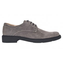 Pantofi barbati casual piele naturala intoarsa Arezzo Gri