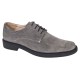 Pantofi barbati casual piele naturala intoarsa Arezzo Gri