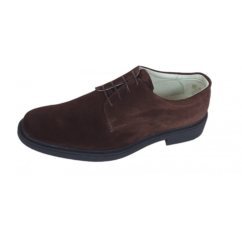 Pantofi barbati piele naturala intoarsa Maro Brun Alexander AREZO Pantofi barbati piele naturala intoarsa Maro Brun Alexander AREZO