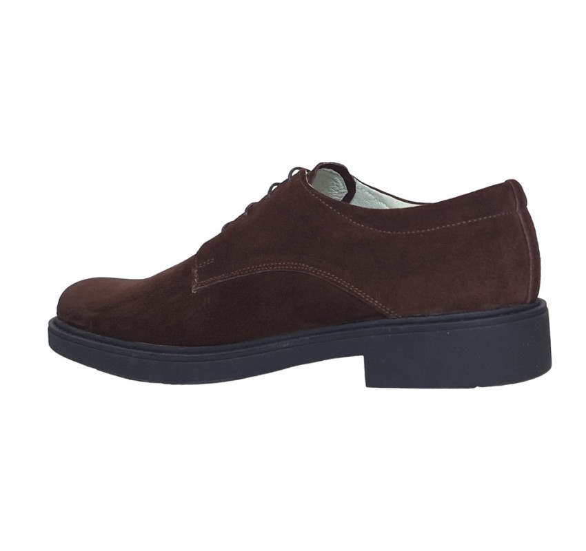 Pantofi barbati piele naturala intoarsa Maro Brun Alexander AREZO Pantofi barbati piele naturala intoarsa Maro Brun Alexander AREZO