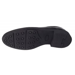 Marimea 43, 44 Pantofi barbati casual din piele naturala box, Negru, Alexander Rome AREZO 