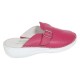 Saboti medicali femei din piele naturala Roz box, Med-Line BR127PINK