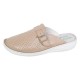Saboti medicali dama din piele naturala Crem Med-Line BR128CREM